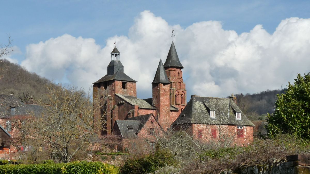 Eglise de Collonges-la-Rouge © Région Nouvelle-Aquitaine, Inventaire général du patrimoine culturel, J. Chalard-Deschamps