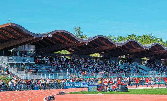 Le stade Pierre-Paul Bernard à Talence. (c) Ville de Talence.