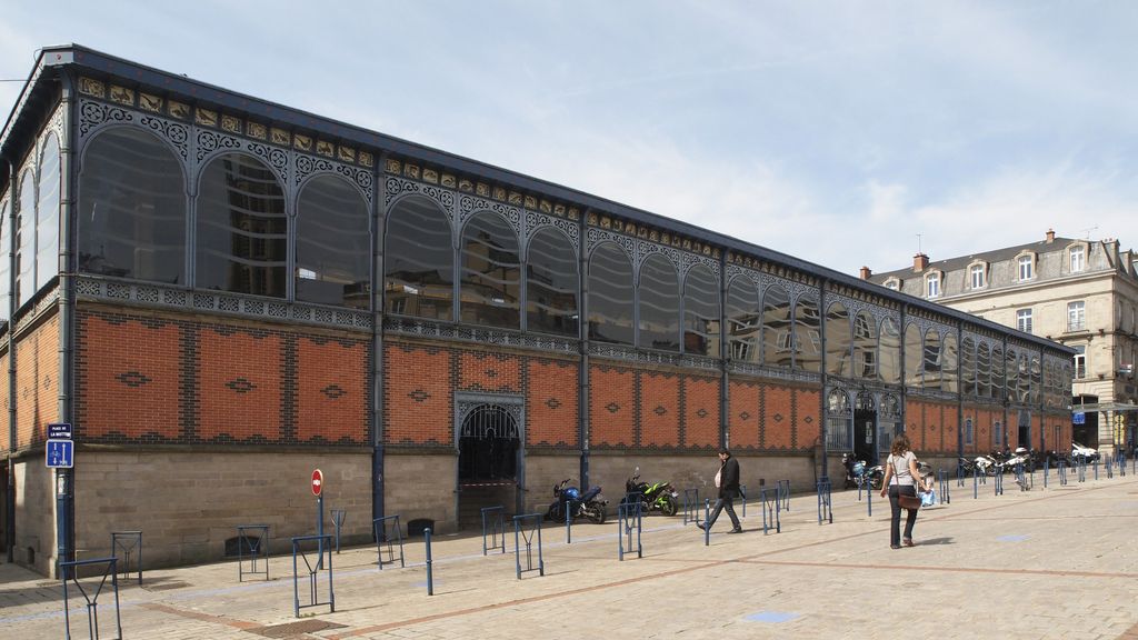 Halle de Limoges © Région Nouvelle-Aquitaine, Inventaire général du patrimoine culturel, JL Vey