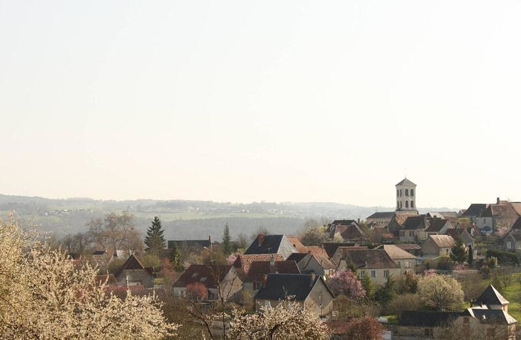 Fig. 2 : Vue du bourg de La Bachellerie (Photo L. Becker).