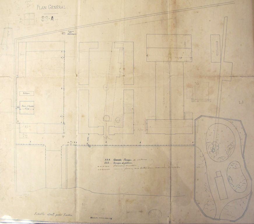 Plan général, [domaine de La Grande Canau], s.d.