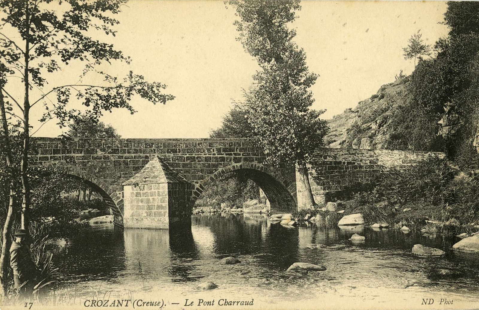 Carte postale ancienne, Ed. Neurdein Frères (ND Photo), Paris. Coll. part. B. Barreau.