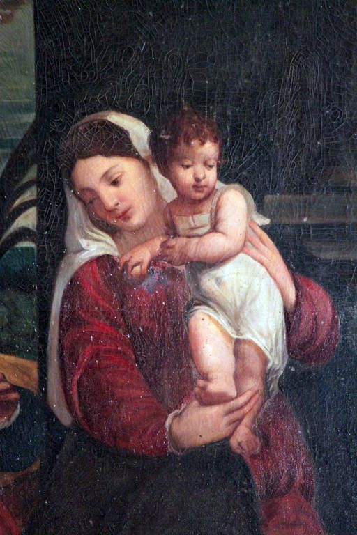 Détail : Vierge à l'Enfant.