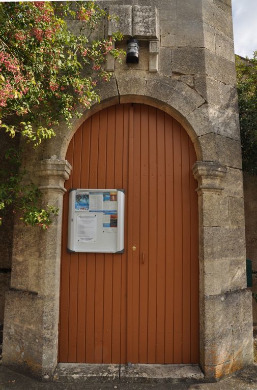 Détail de la porte.