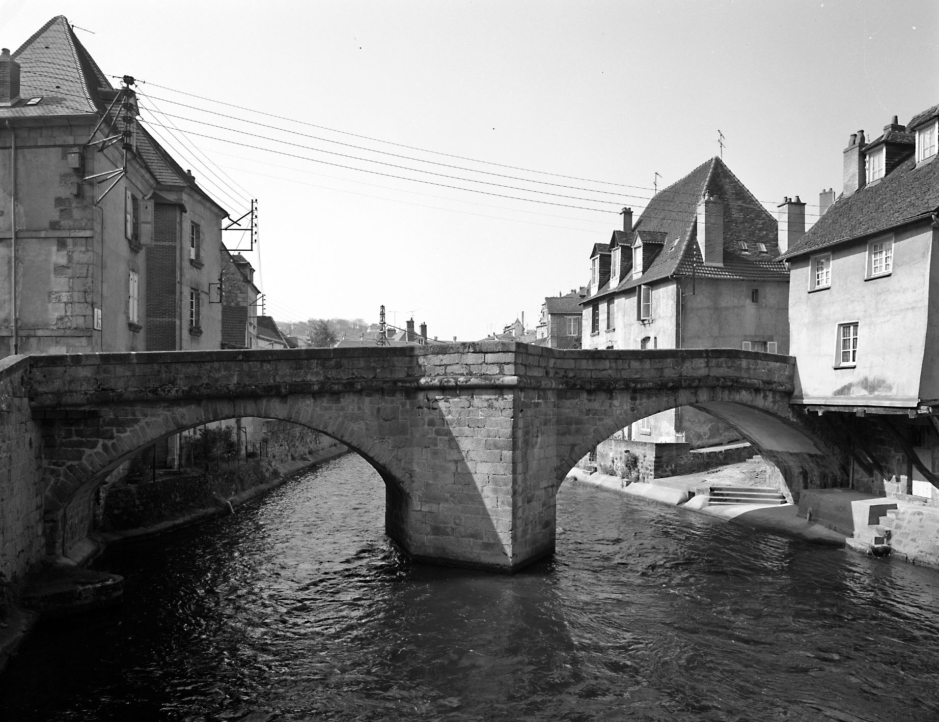 Vue prise depuis le nord (1991).