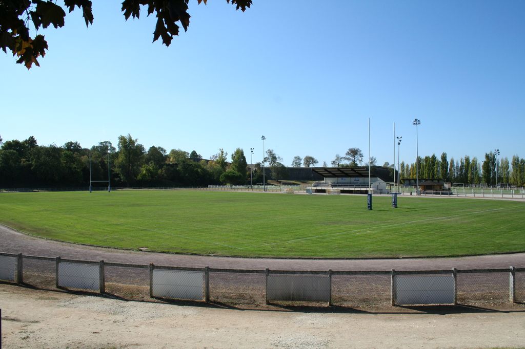 Vue d'ensemble du stade.