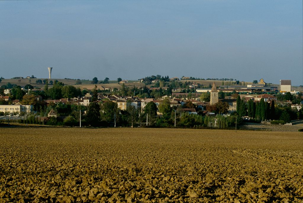 Vue d'ensemble depuis le sud.