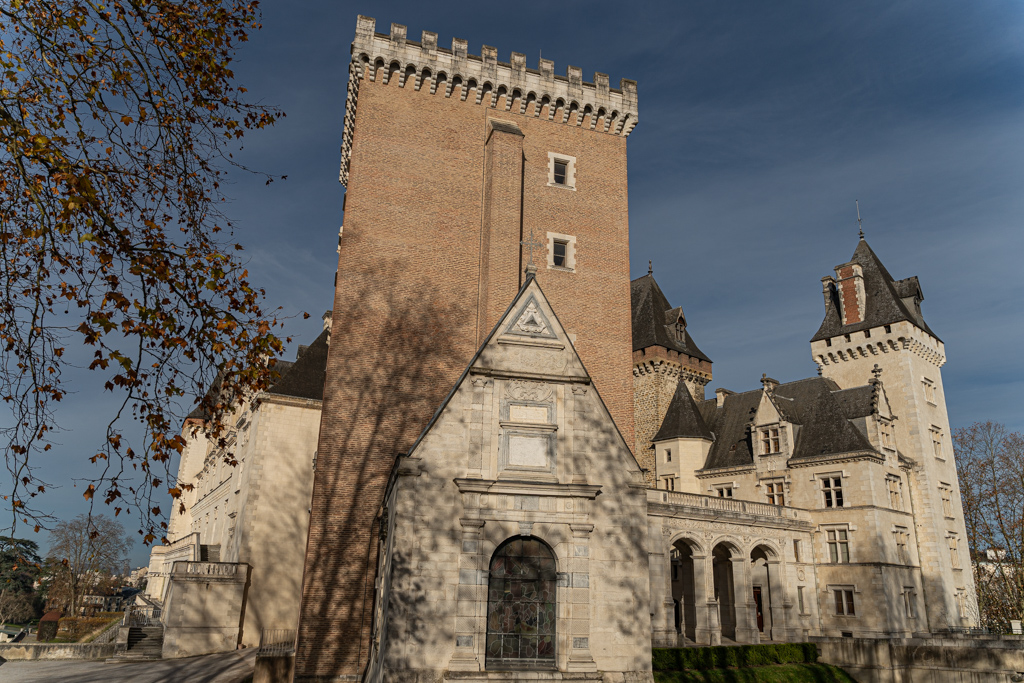 Château depuis l'est.