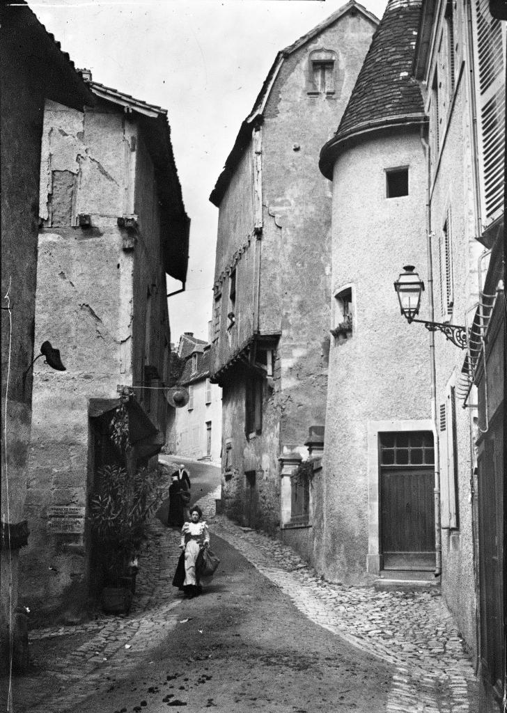 Rue du Brouard (aujourd'hui Montebello), vue ancienne.