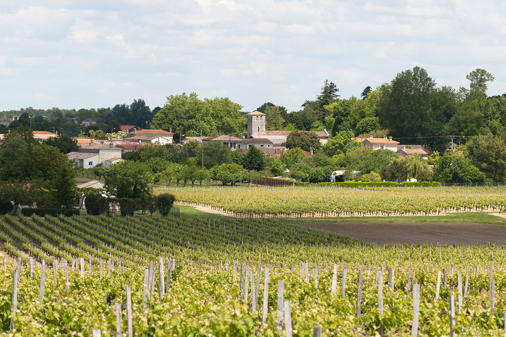 Vue du village depuis le sud.