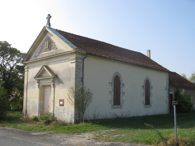 Le temple vu depuis le nord-est.