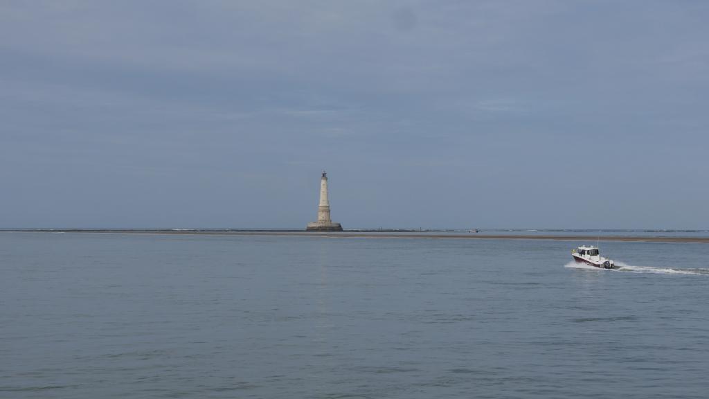 Vue du phare depuis le bateau.