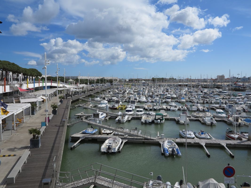 Le port de plaisance de Royan.