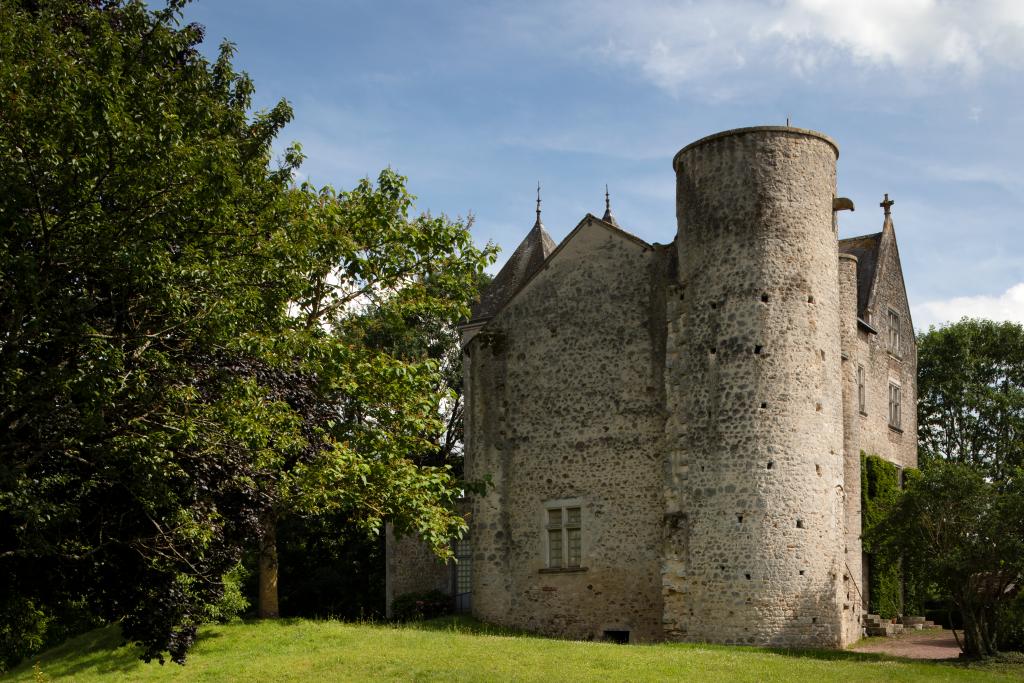 Vue du château depuis le nord.