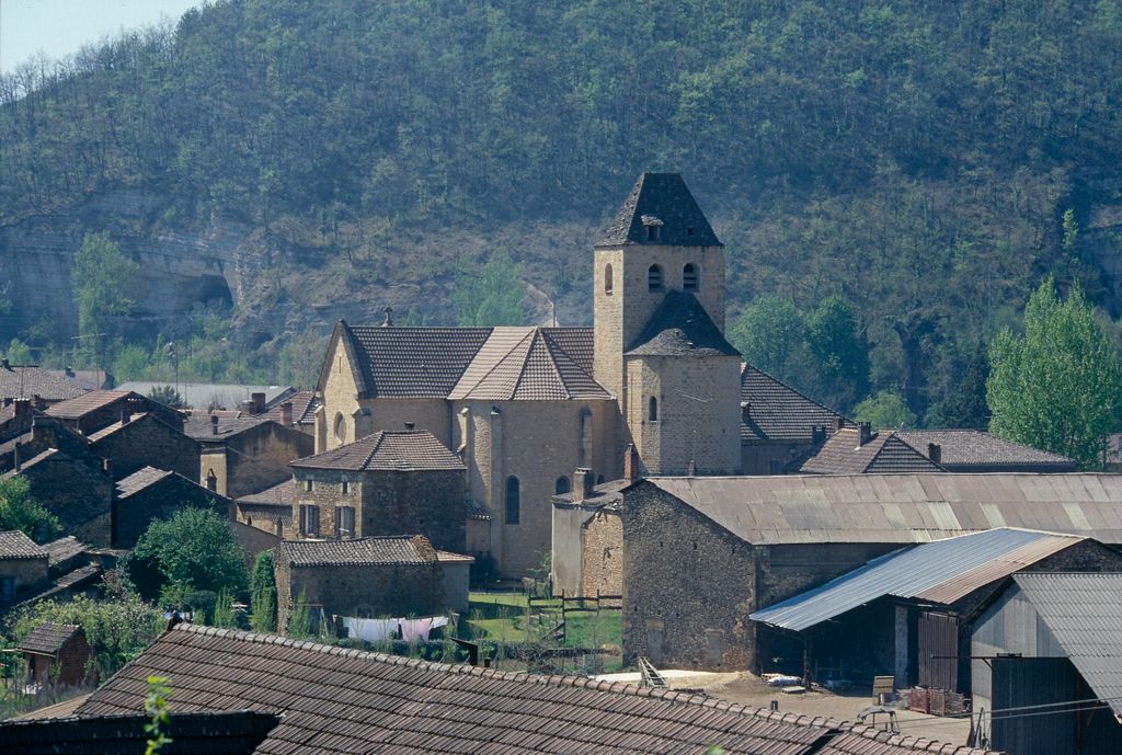 Vue d'ensemble depuis le nord-est.