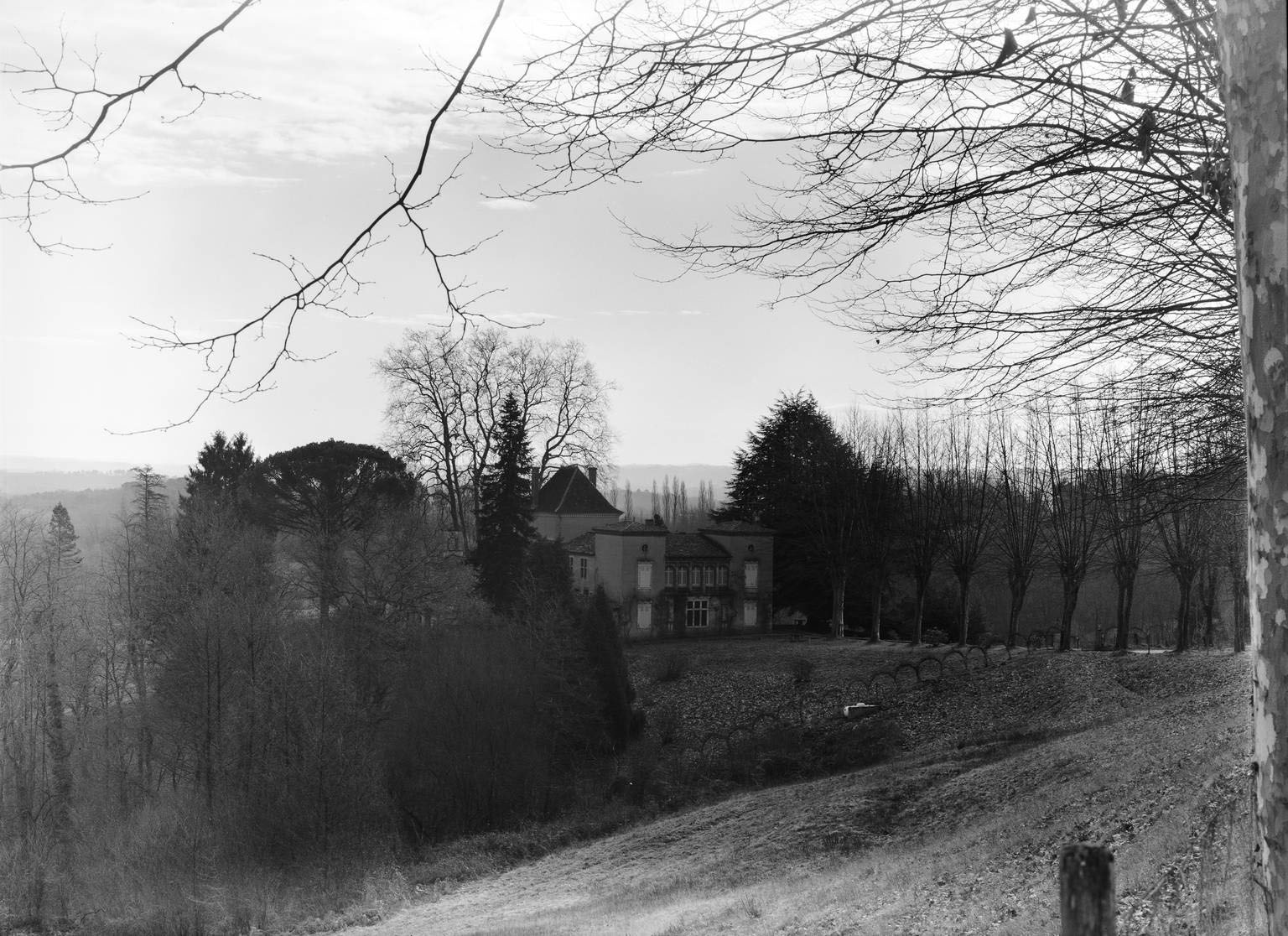 Vue d'ensemble depuis l'ouest.