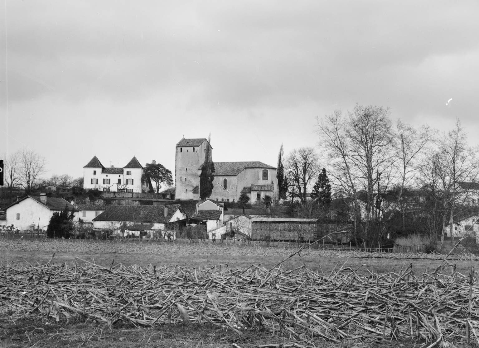 Vue générale prise du sud.