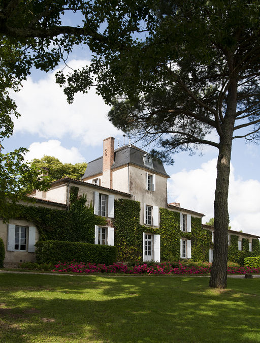 Maison de maître : façade nord.