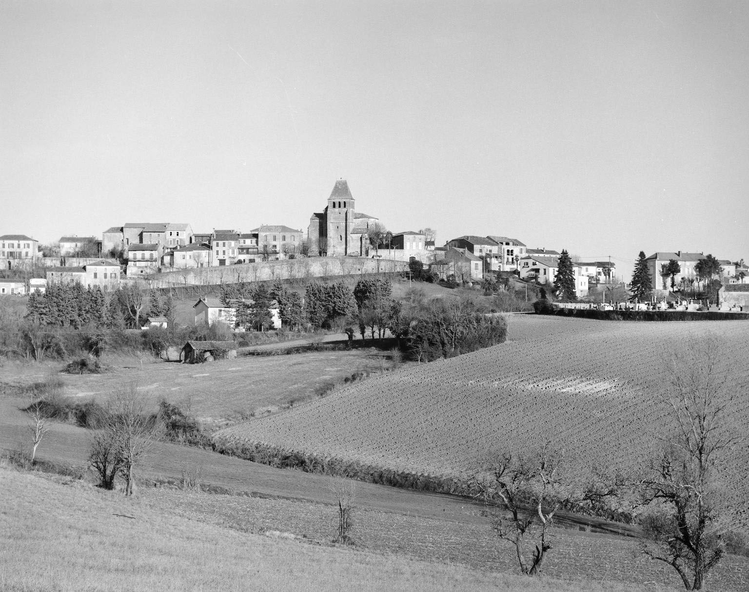 Vue d'ensemble depuis le sud.