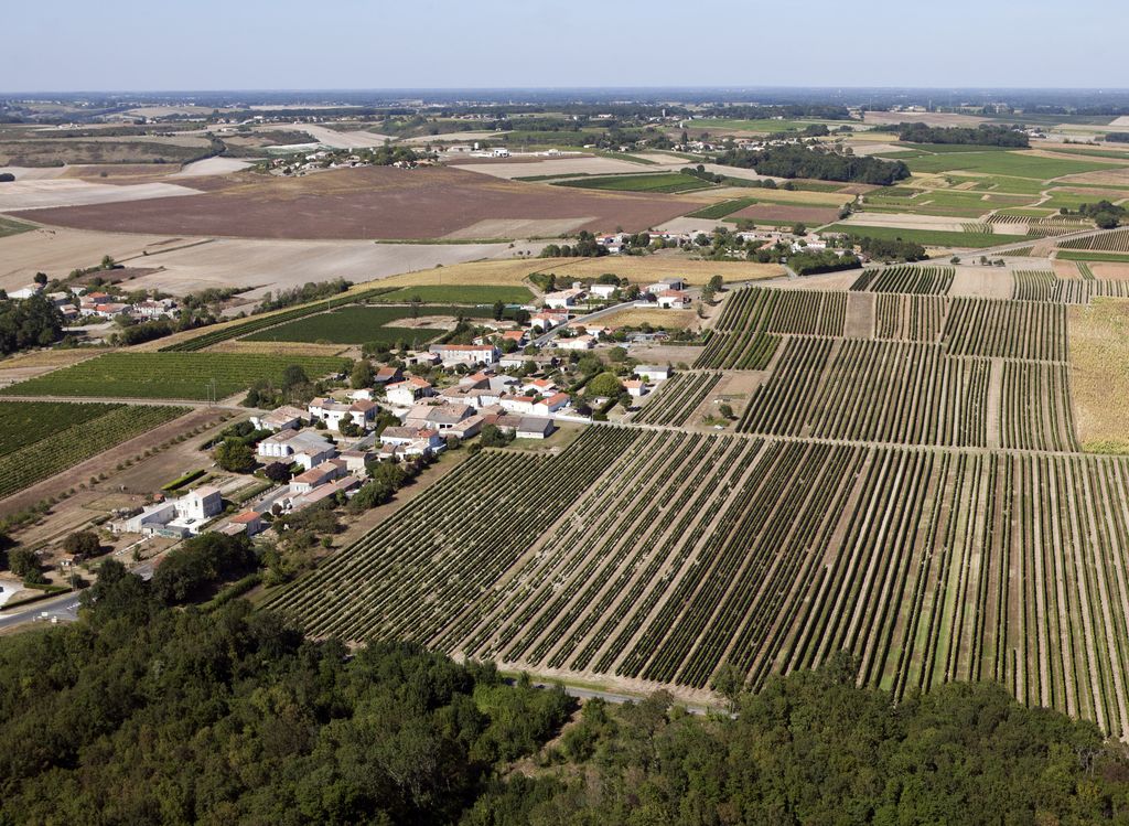 Vue aérienne.