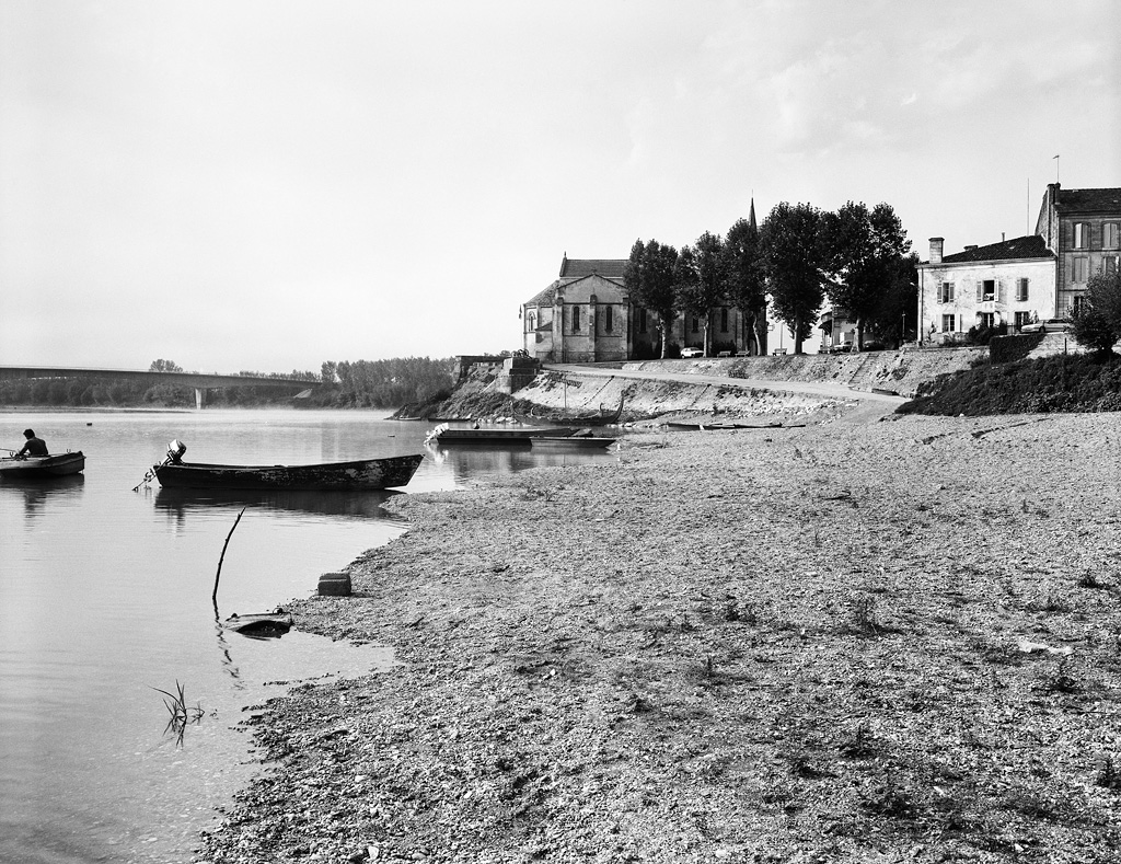 Chevet depuis la place de la Cale.