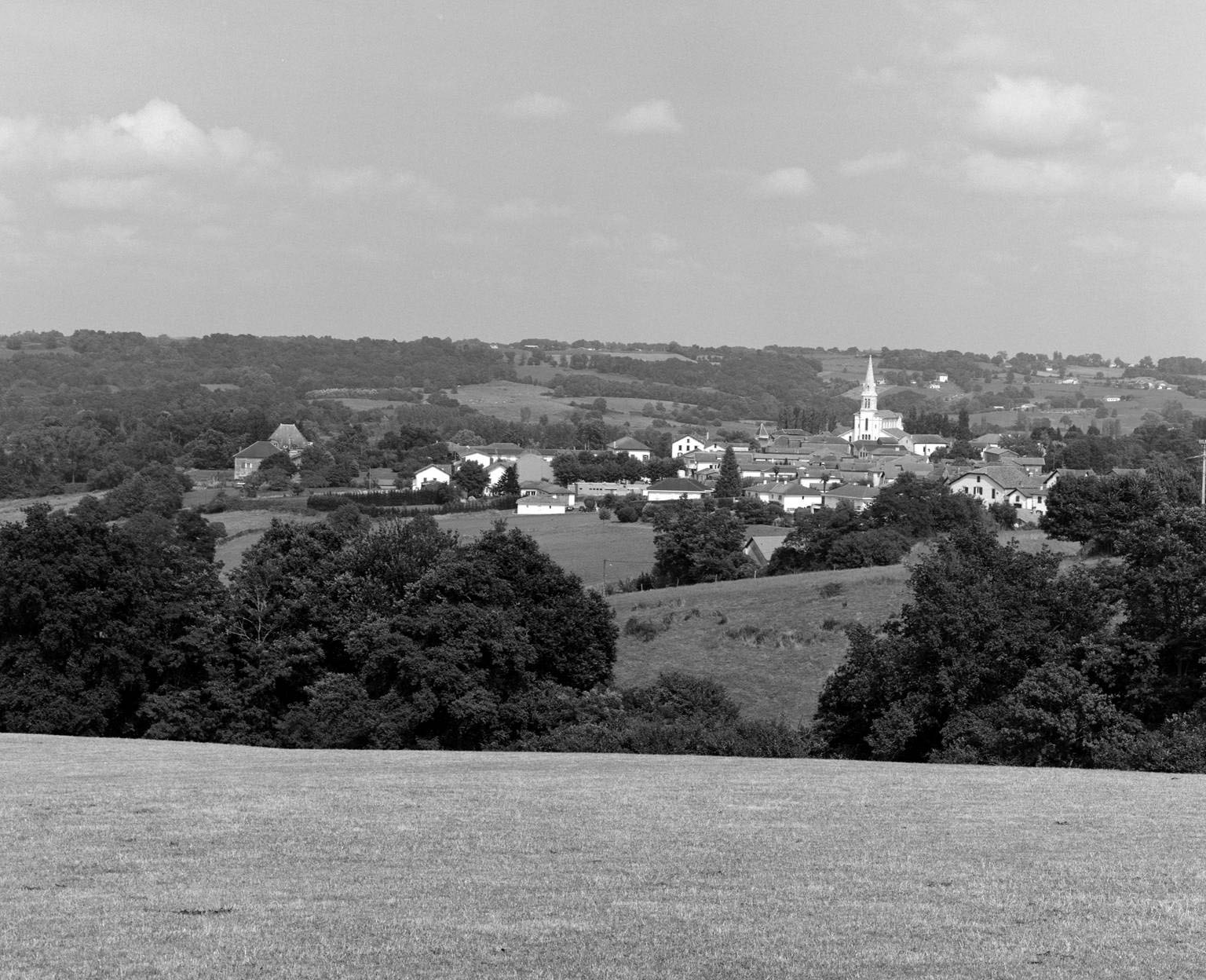 Vue d'ensemble depuis l'ouest.