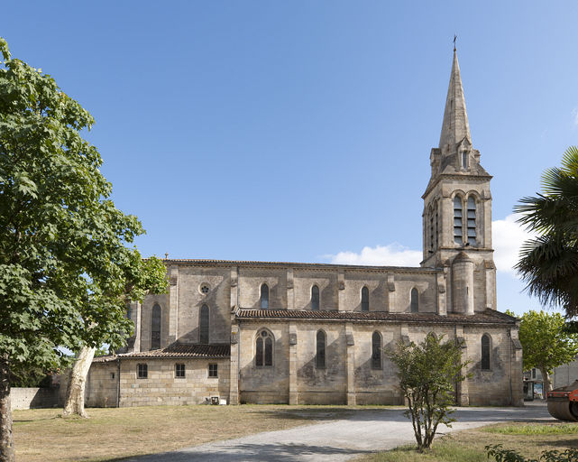 Façade latérale nord.