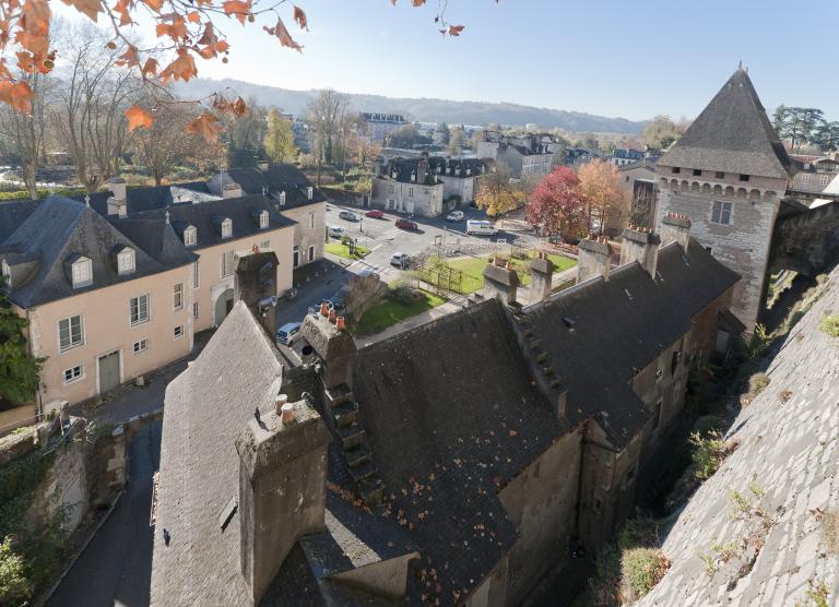 Quartier de la Monnaie et Basse-Ville depuis le château.