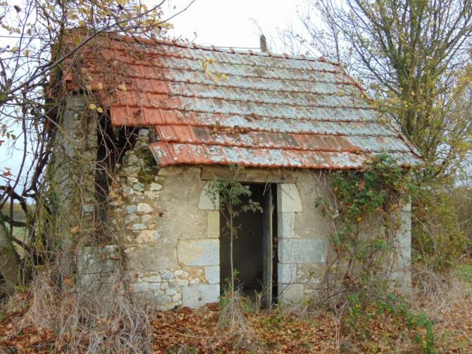 Une cabane de vigneron à la Grange aux Imbertons.