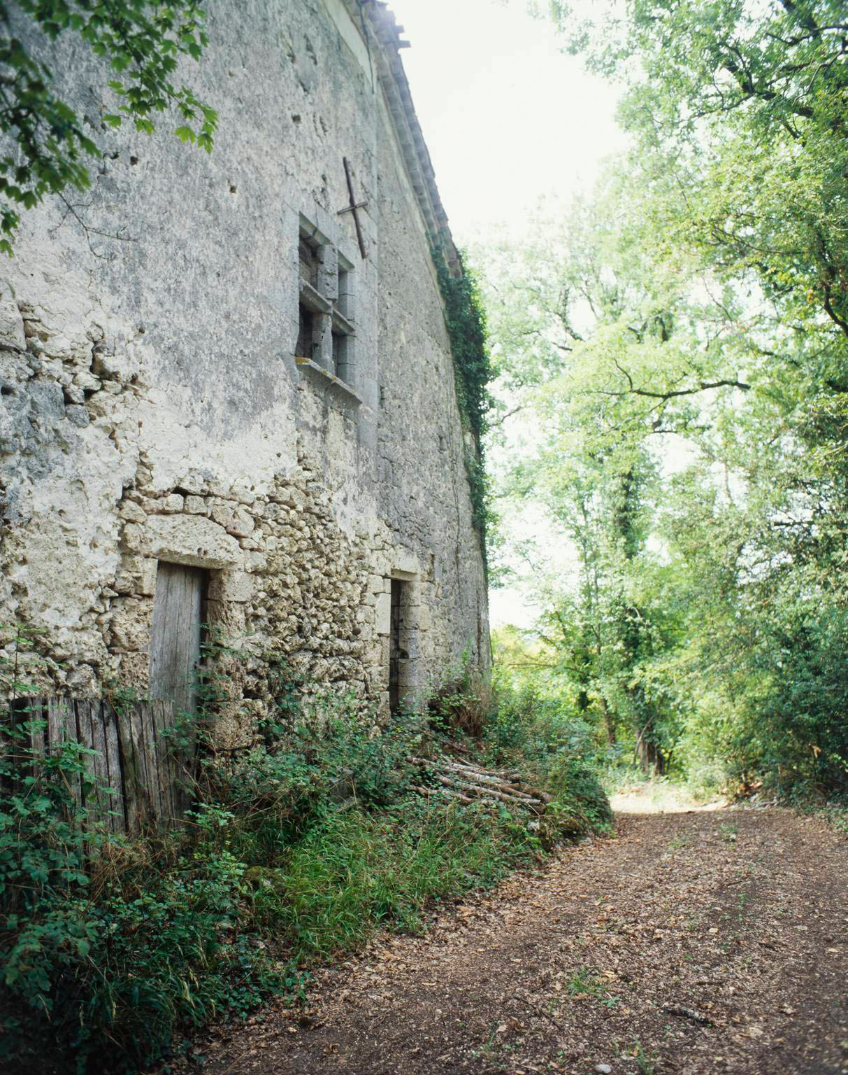 Bâtiment principal, élévation nord-ouest.