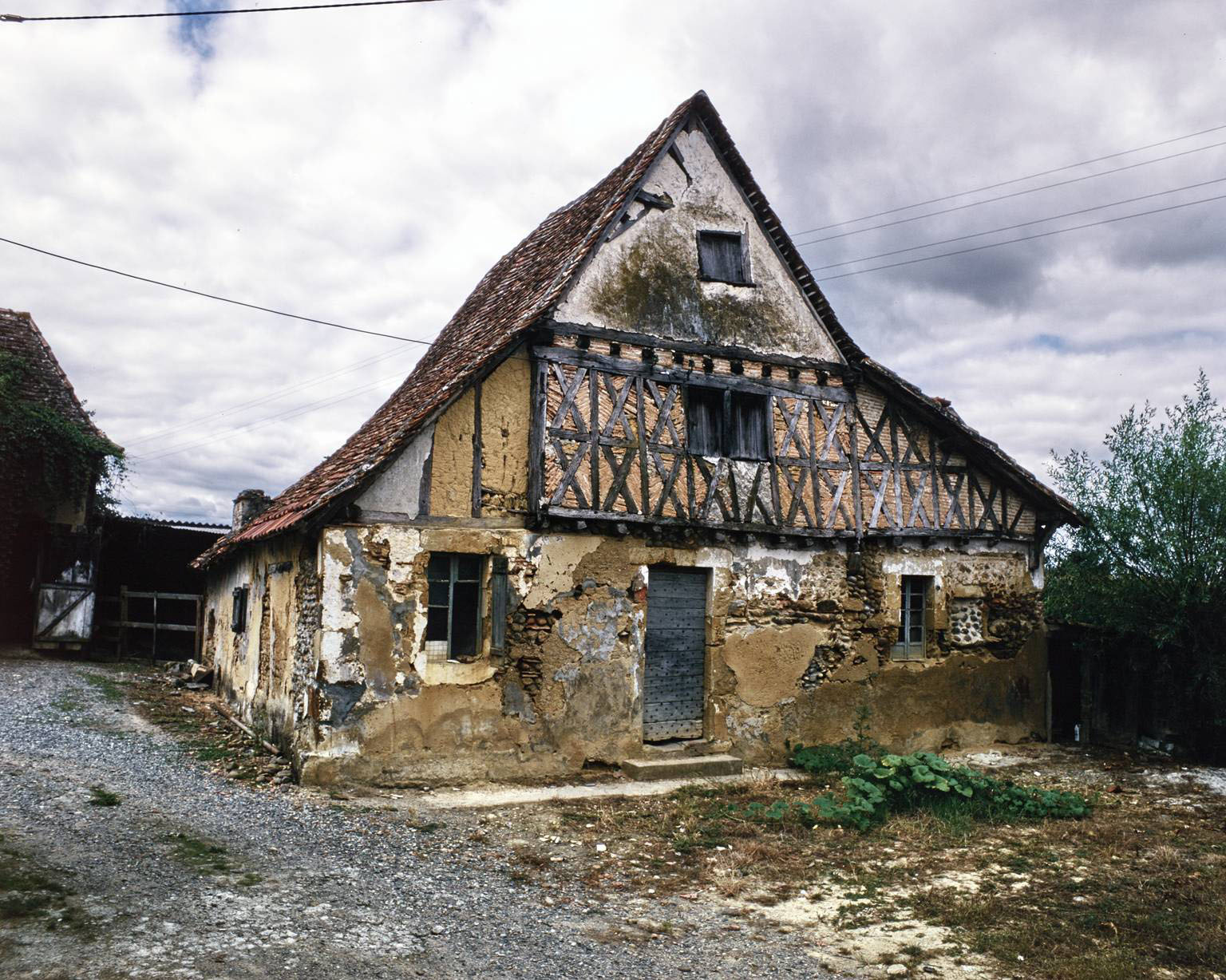 Elévation antérieure nord-est.