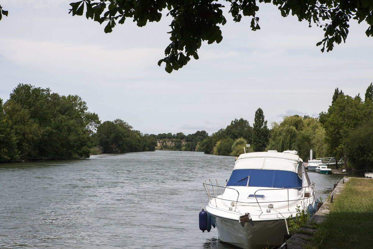 Une autre vue de la Charente.