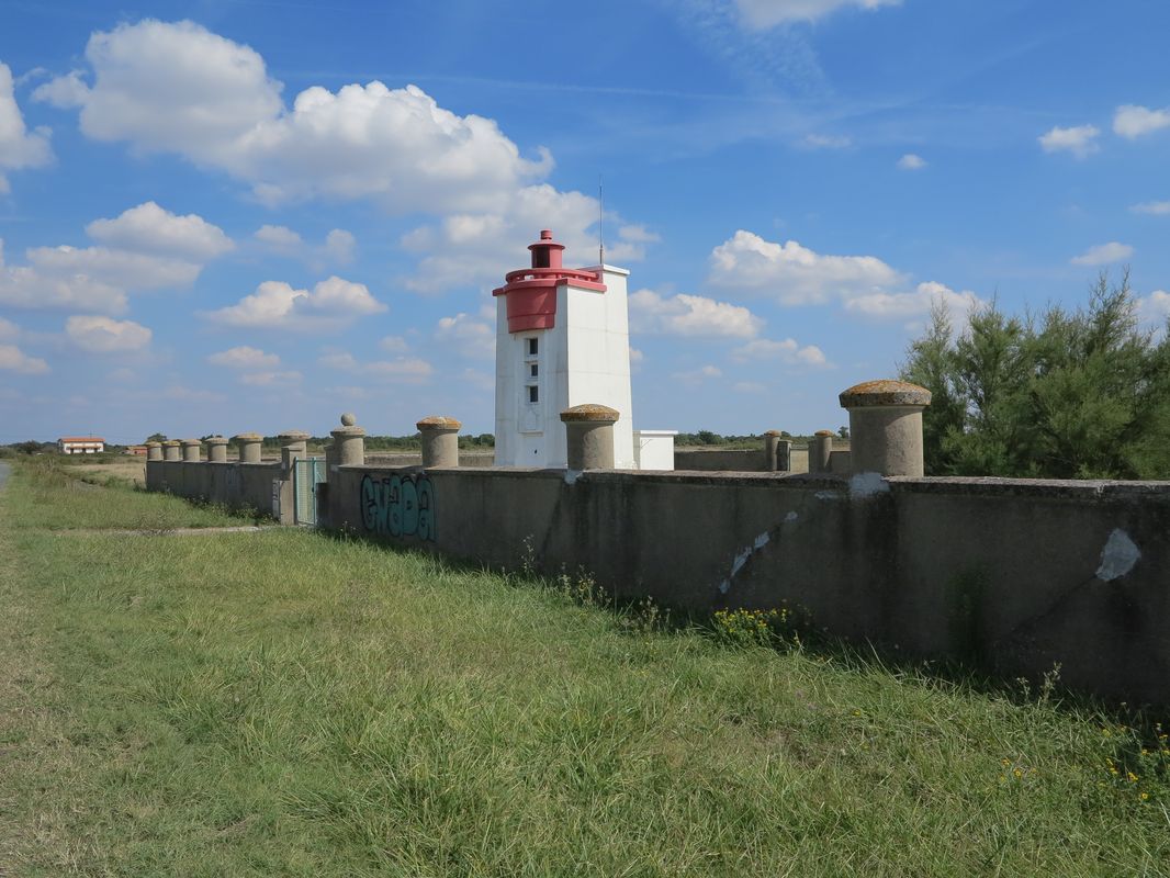 Le feu directionnel aval de Soumard à Fouras.