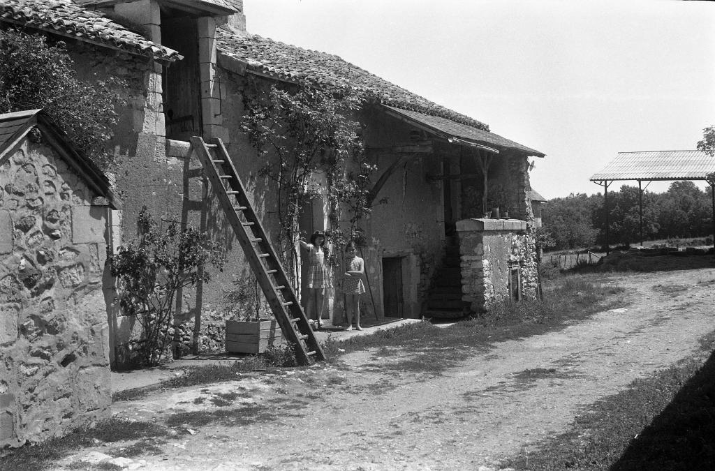 Ferme de la Tatinerie, photographiée en 1982.