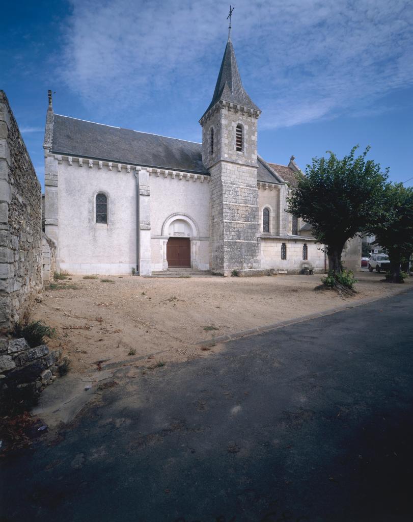 L'élévation sud.