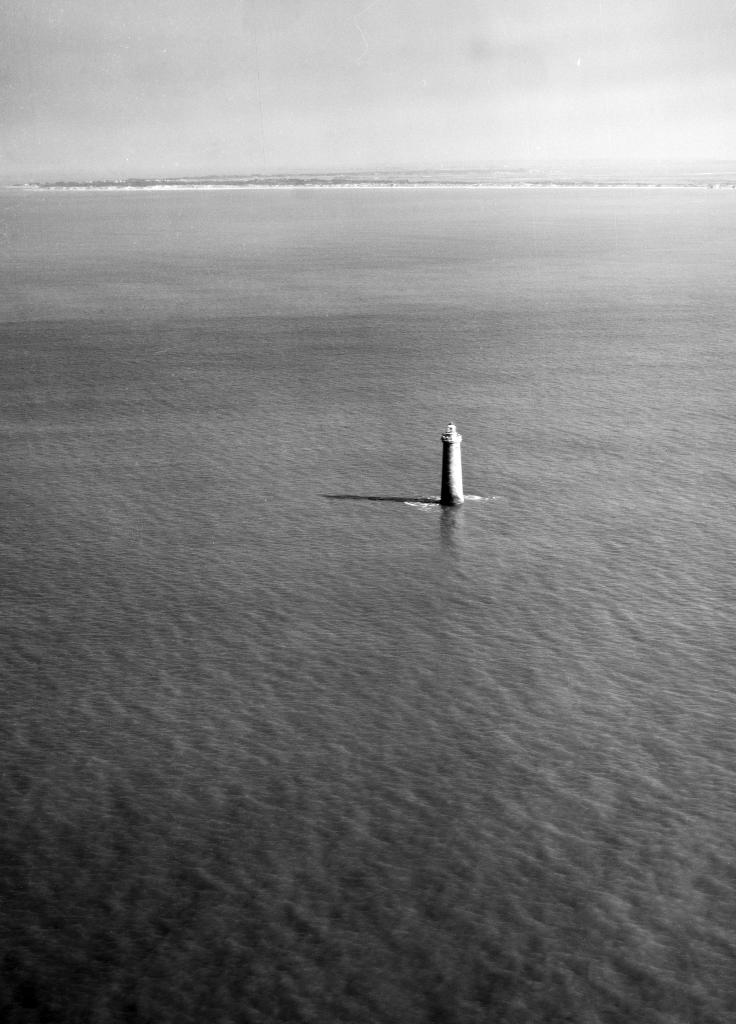 Vue aérienne du phare de chanchardon.