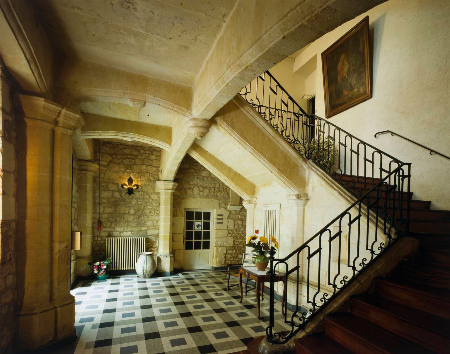 Vestibule d'entrée du couvent des Dames de la Foy.