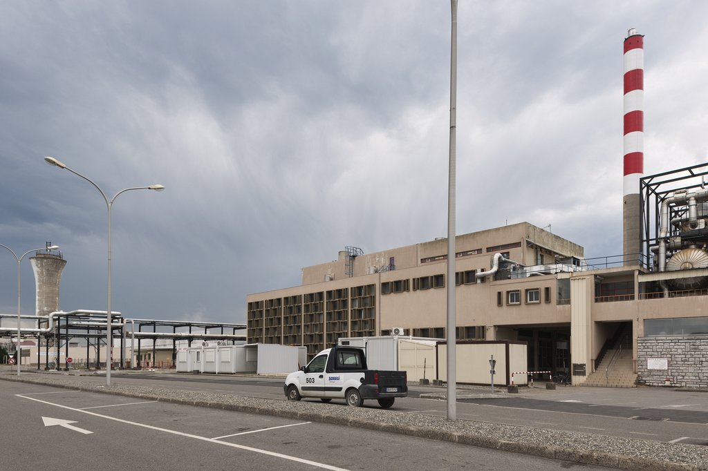 Bâtiments de la centrale 