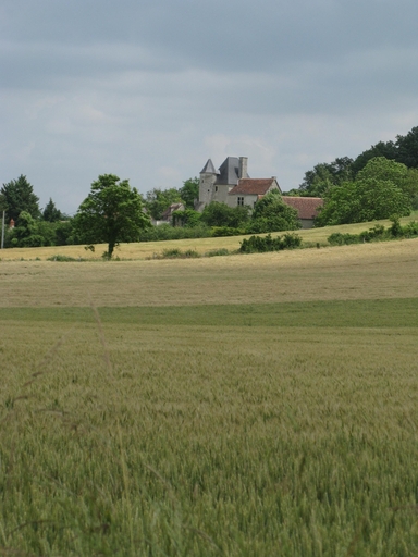 Château vu depuis le sud-ouest.