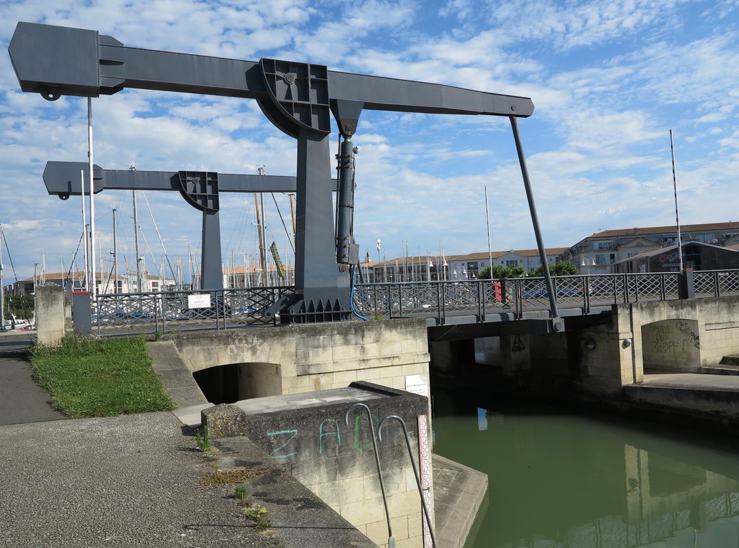 Pont levant de Papenburg vu du sud-ouest.