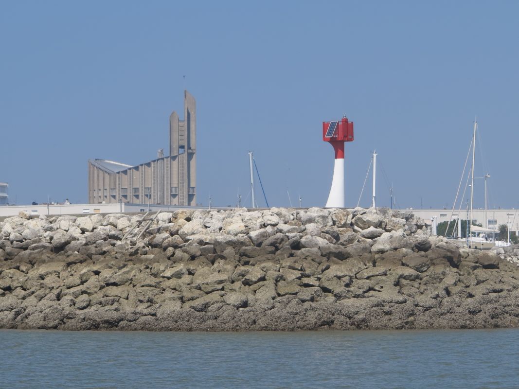 L'extrémité du quai des Sabliers.