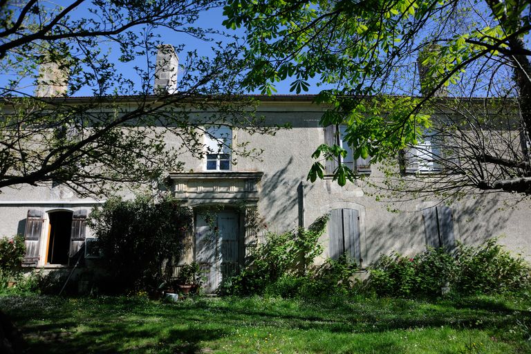 Corps de logis, façade sud.