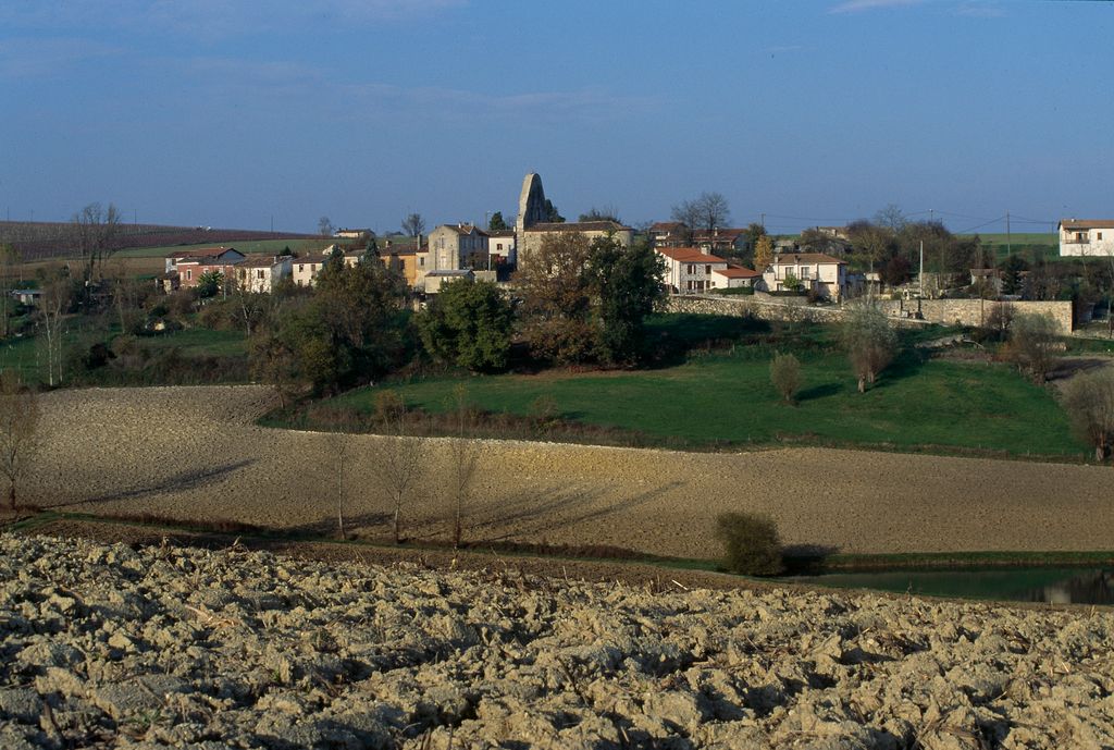 Vue d'ensemble depuis le sud.