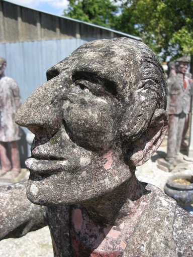 Détail du visage.